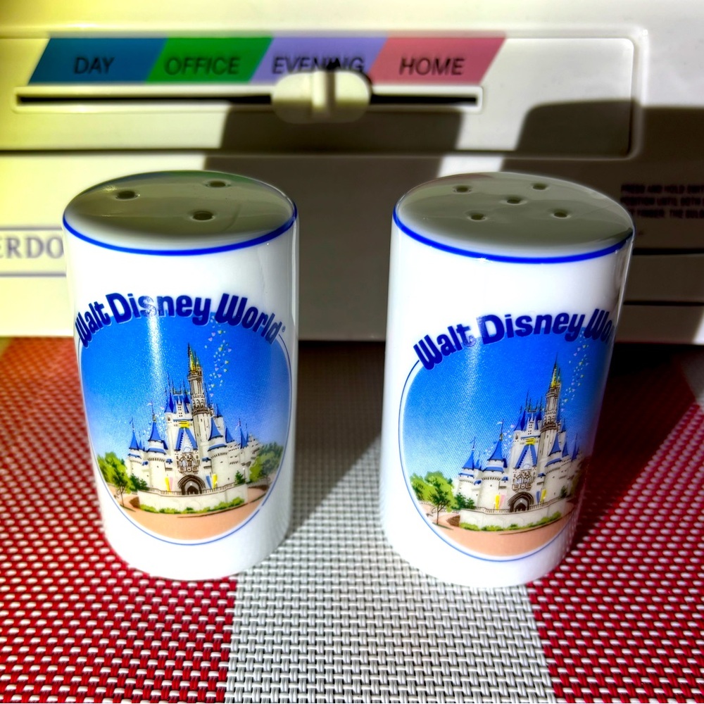 Vintage Walt Disney World Salt and Pepper Shakers